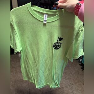 Jerzees F*ck around and find out tshirt MEDIUM. lime green w/ black lettering.